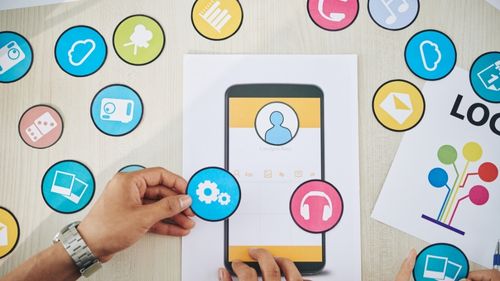 App Development Illustration