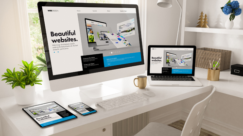 Dynamic Website Designing Illustration